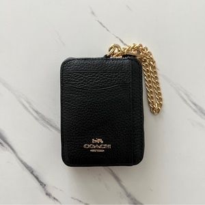 Coach Zip Card Case Wallet